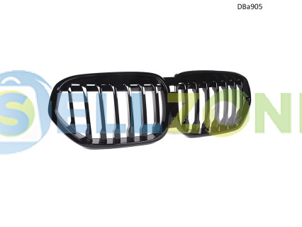 Μαύρα διπλά νεφρά ρύθμισης BMW X1 F48 LCI - DBa905